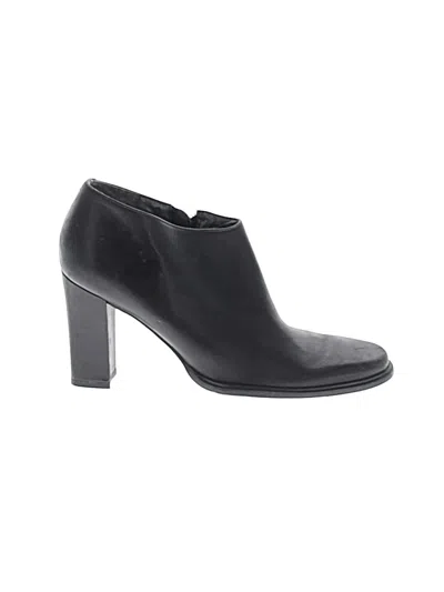 Pre-owned Nine West Ankle Boots In Black