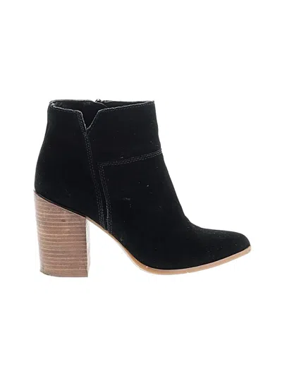 Pre-owned Nine West Ankle Boots In Black