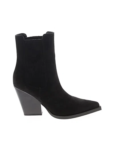 Pre-owned Nine West Ankle Boots In Black