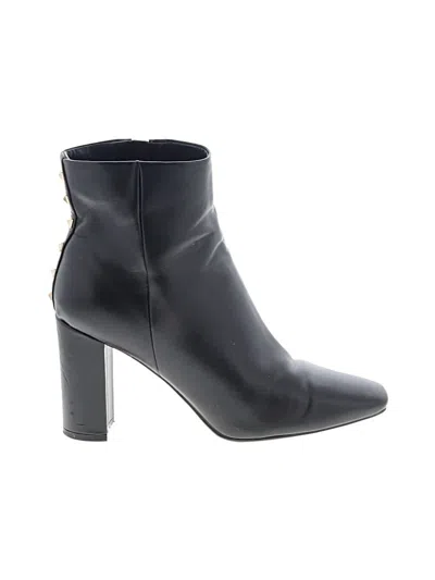 Pre-owned Nine West Ankle Boots In Black