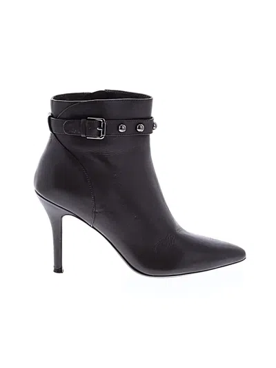 Pre-owned Nine West Ankle Boots In Black