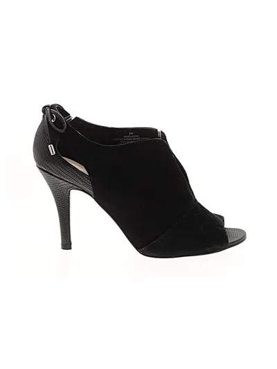Pre-owned Nine West Ankle Boots In Black