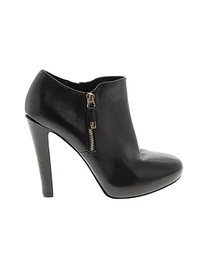 Pre-owned Nine West Ankle Boots In Black