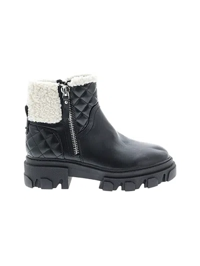 Pre-owned Nine West Ankle Boots In Black