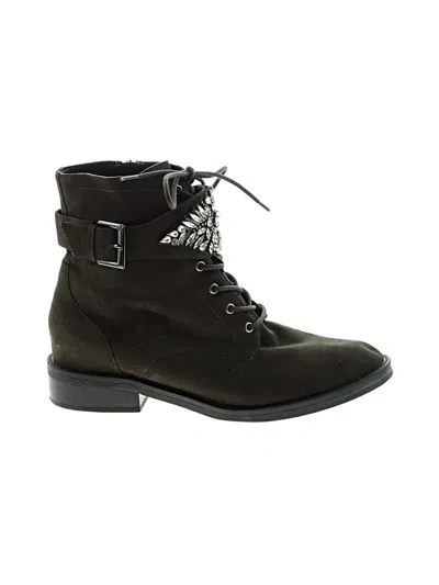 Pre-owned Nine West Ankle Boots In Black