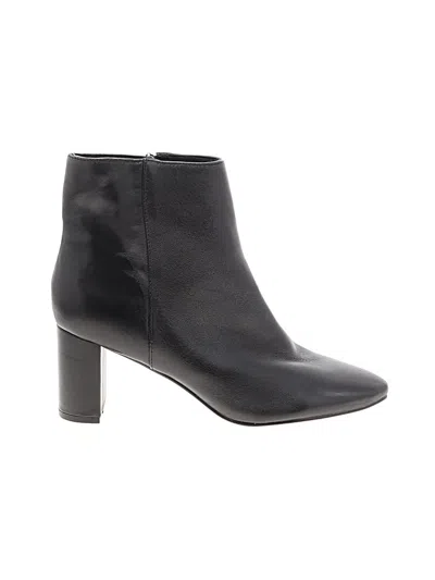 Pre-owned Nine West Ankle Boots In Black