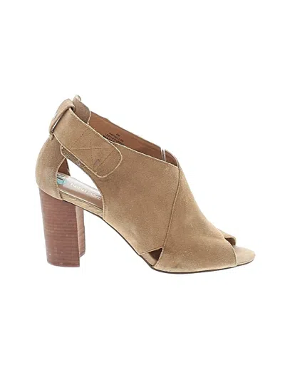 Pre-owned Nine West Ankle Boots In Brown