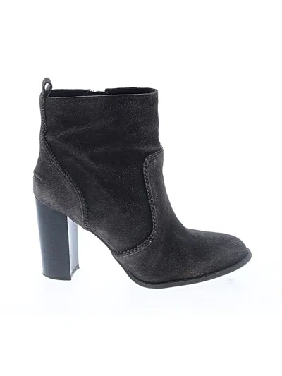 Pre-owned Nine West Ankle Boots In Brown