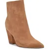 Nine West Ariza Bootie In Neutral