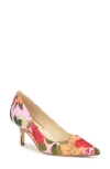 Nine West Arlene Pointed Toe Pump In Light Pink