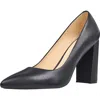 Nine West Astoria Womens Padded Insole Pointed Toe Dress Heels In Black