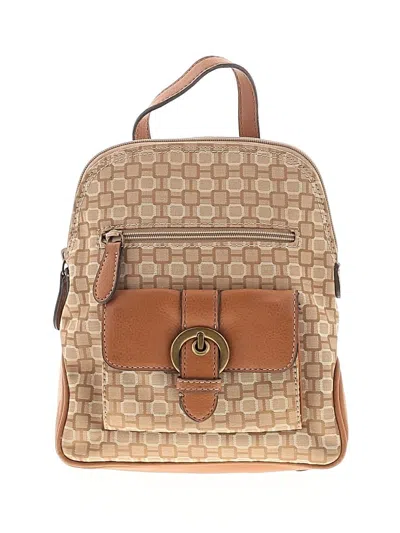 Pre-owned Nine West Backpack In Brown