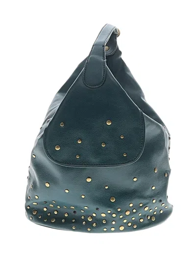 Pre-owned Nine West Backpack In Teal