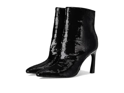 Nine West Baey Women's Boots Black Sequin: 9 M