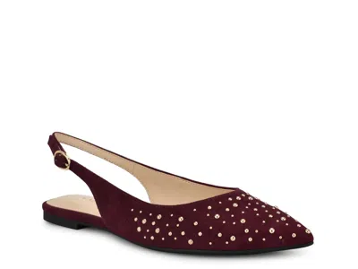 Nine West Baya Flat In Brown