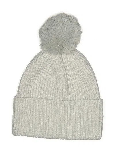 Pre-owned Nine West Beanie Hat In Gray