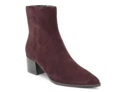 Nine West Becky Bootie In Burgundy