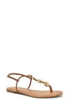 Nine West Bello Slingback Thong Sandal (women) In Brown