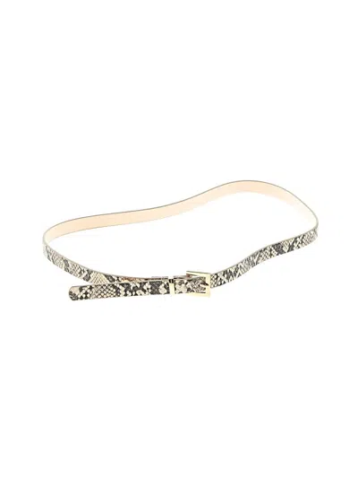 Pre-owned Nine West Belt In Ivory