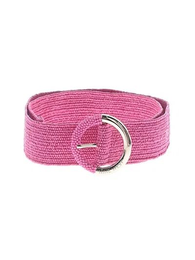 Pre-owned Nine West Belt In Pink