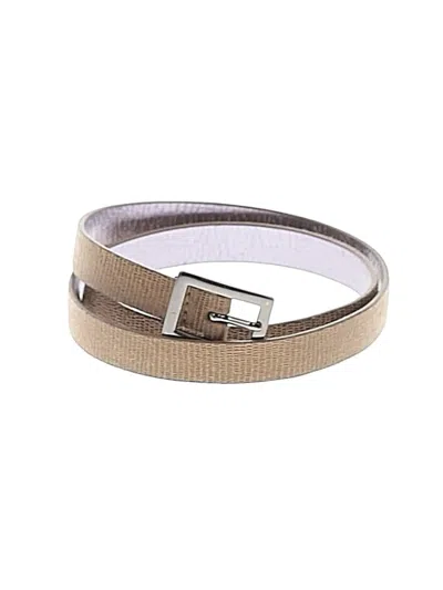 Pre-owned Nine West Belt In Tan