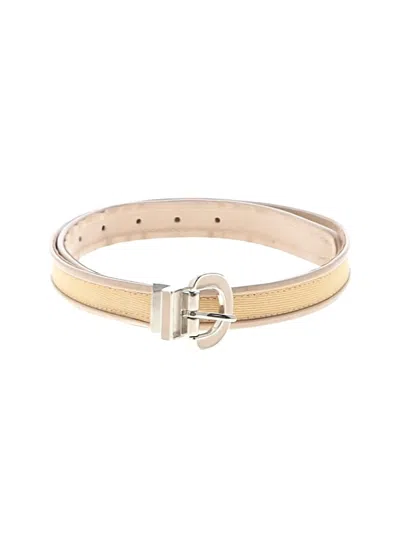 Pre-owned Nine West Belt In Tan