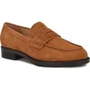 Nine West Berg Penny Loafer In Neutral