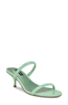 Nine West Women's Berri Double Strap Kitten Heel Sandals In Light Green