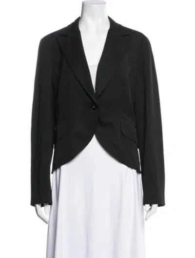 Pre-owned Nine West Blazer In Green