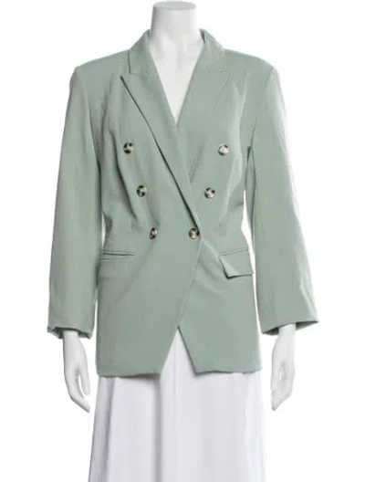 Pre-owned Nine West Blazer In Green