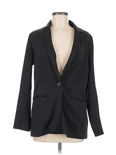 Pre-owned Nine West Blazer Jacket In Black