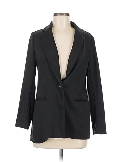 Pre-owned Nine West Blazer Jacket In Black
