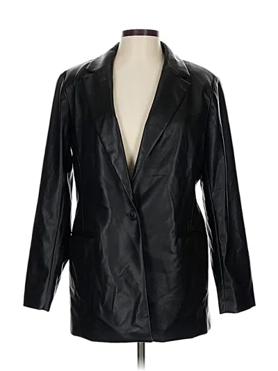 Pre-owned Nine West Blazer Jacket In Black