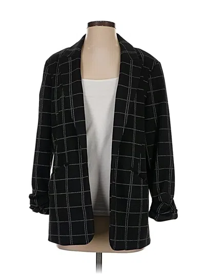 Pre-owned Nine West Blazer Jacket In Black