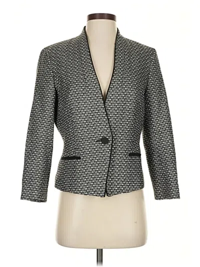 Pre-owned Nine West Blazer Jacket In Black