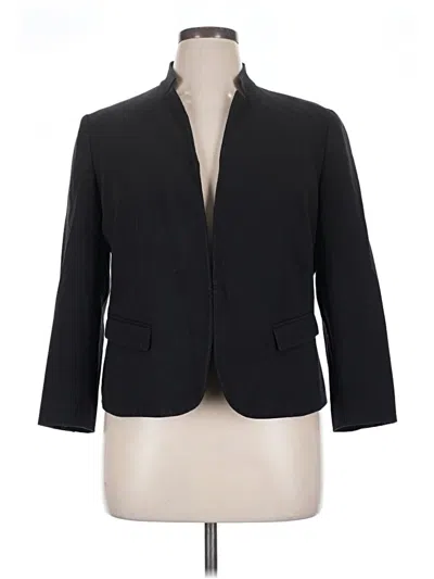 Pre-owned Nine West Blazer Jacket In Black
