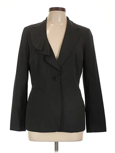 Pre-owned Nine West Blazer Jacket In Black