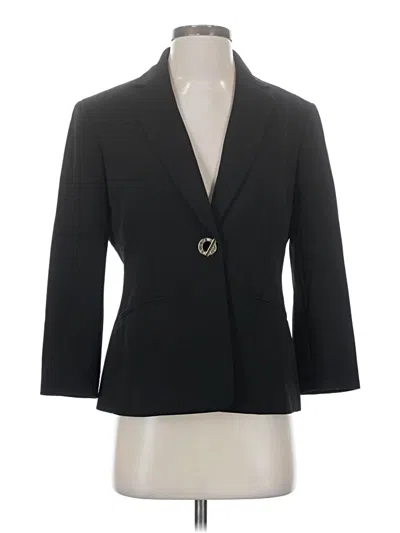 Pre-owned Nine West Blazer Jacket In Black