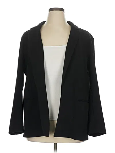 Pre-owned Nine West Blazer Jacket In Black