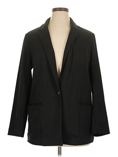 Pre-owned Nine West Blazer Jacket In Black