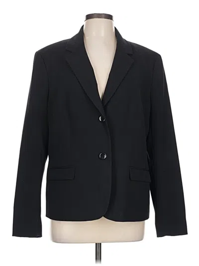 Pre-owned Nine West Blazer Jacket In Black