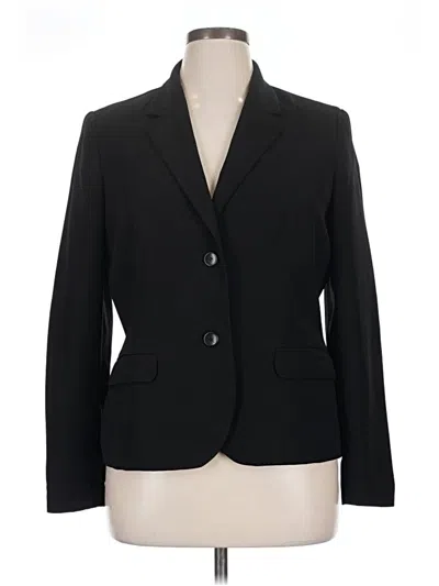 Pre-owned Nine West Blazer Jacket In Black