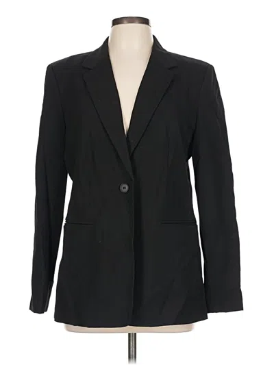 Pre-owned Nine West Blazer Jacket In Black