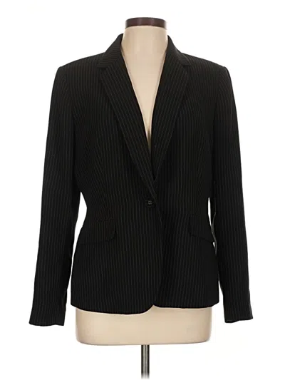 Pre-owned Nine West Blazer Jacket In Black