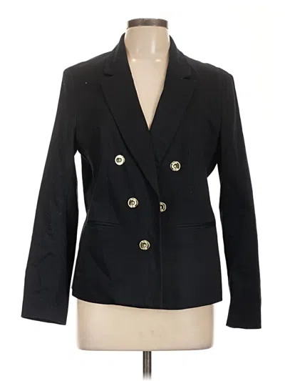 Pre-owned Nine West Blazer Jacket In Black