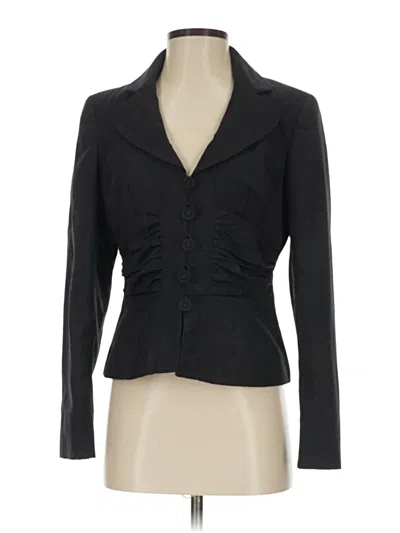 Pre-owned Nine West Blazer Jacket In Black
