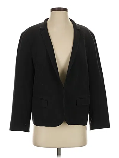 Pre-owned Nine West Blazer Jacket In Black