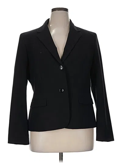Pre-owned Nine West Blazer Jacket In Black