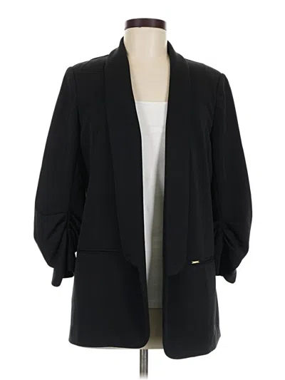 Pre-owned Nine West Blazer Jacket In Black