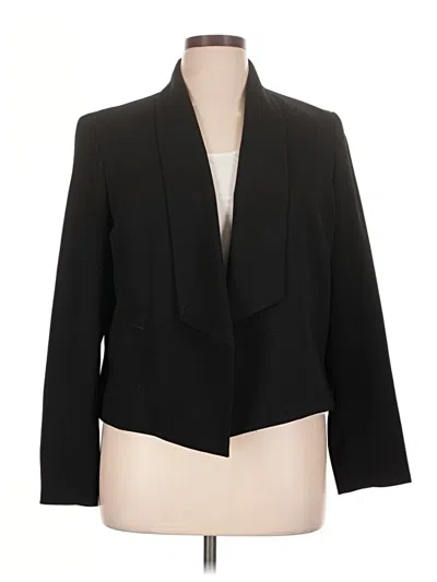 Pre-owned Nine West Blazer Jacket In Black